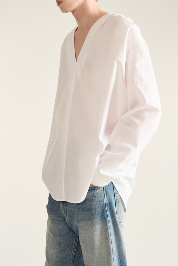 V-Neck Pullover Shirt