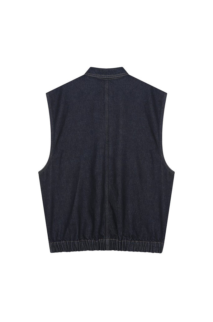 Indigo Denim Vest