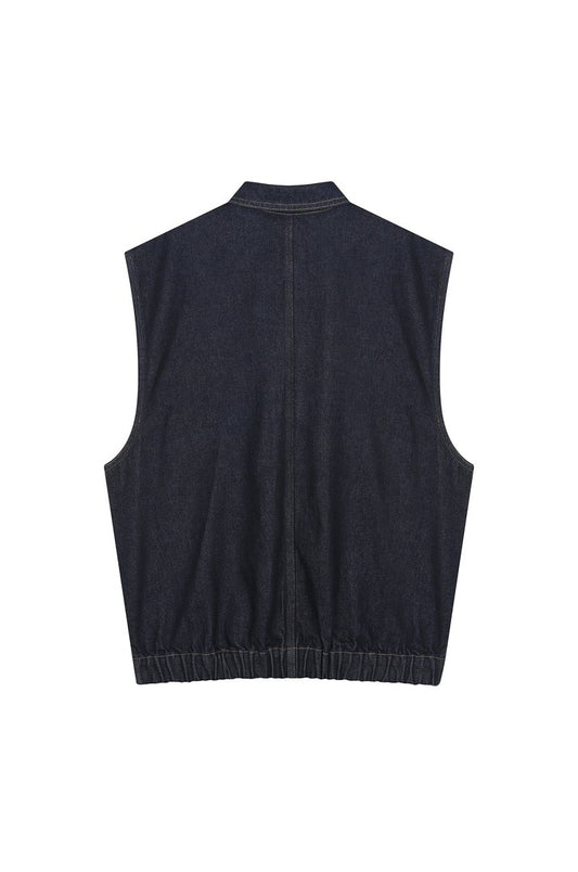 Indigo Denim Vest