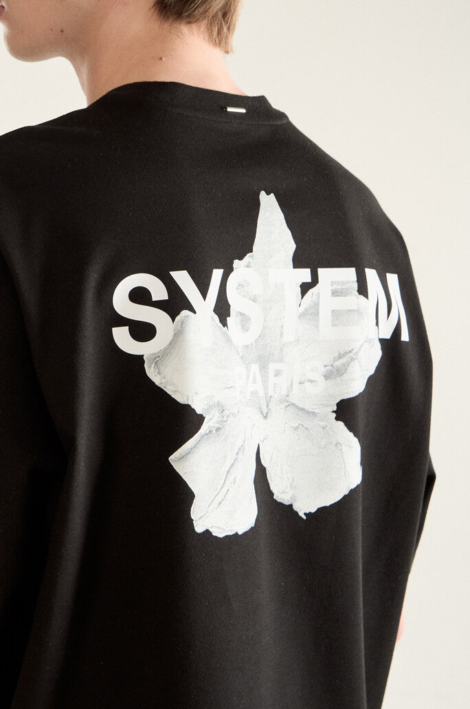 Hibiscus Printed T-Shirt