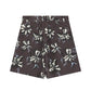 Flower Printed Hibiscus Shorts