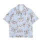 Flower Printed Hibiscus Camp Shirt