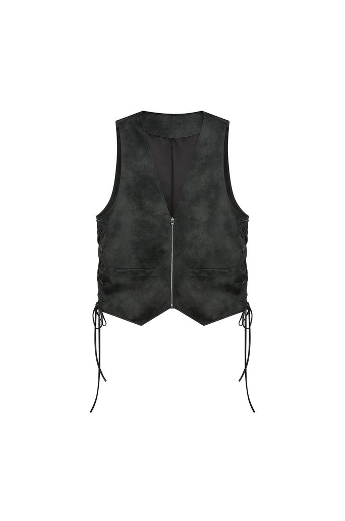 Side Knotted Vest