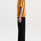 Crinkle Banding Wide Pants