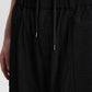 Crinkle Banding Wide Pants