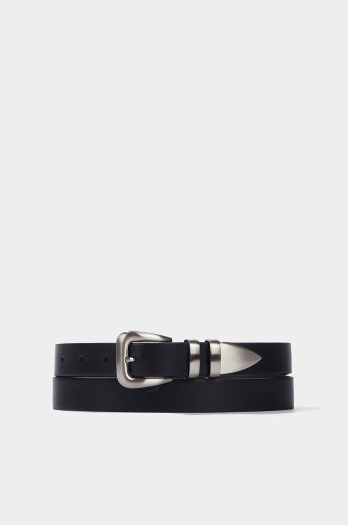Leather Buckle Belt