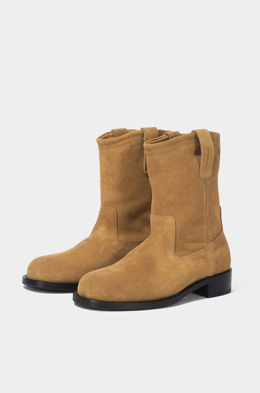 Bottines en cuir