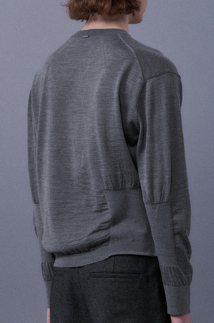 Hem Detailed Wool Knitted Top