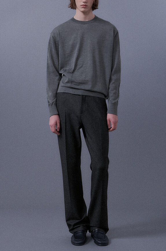 Hem Detailed Wool Knitted Top