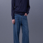 Cardigan Detail Wool Knitted Top