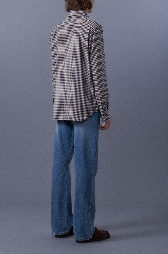 Straight Denim Pants