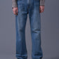 Straight Denim Pants