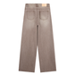 Twisted Side Seam Denim Pants