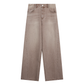Twisted Side Seam Denim Pants