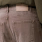 Twisted Side Seam Denim Pants