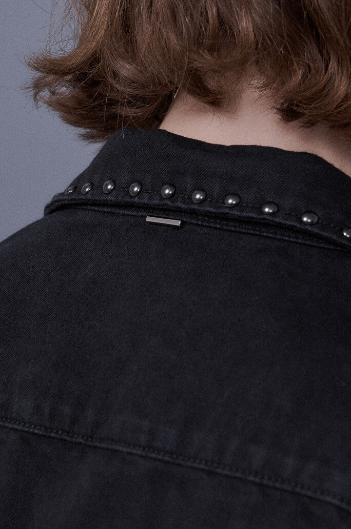 Studded Denim Shirt
