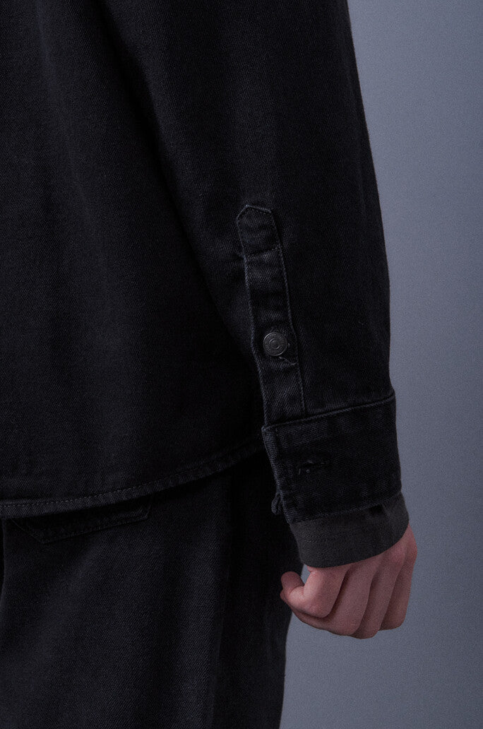 Studded Denim Shirt