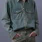 Studded Denim Shirt