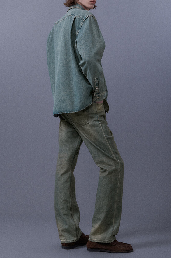 Studded Denim Shirt