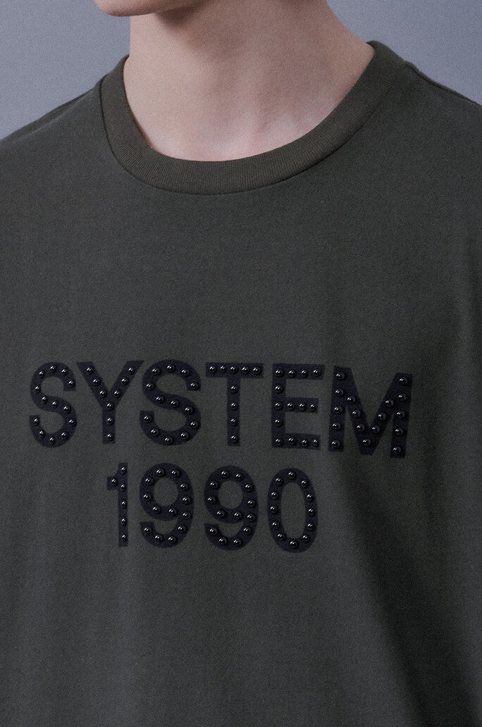Studs Logo Long Sleeved T-Shirt