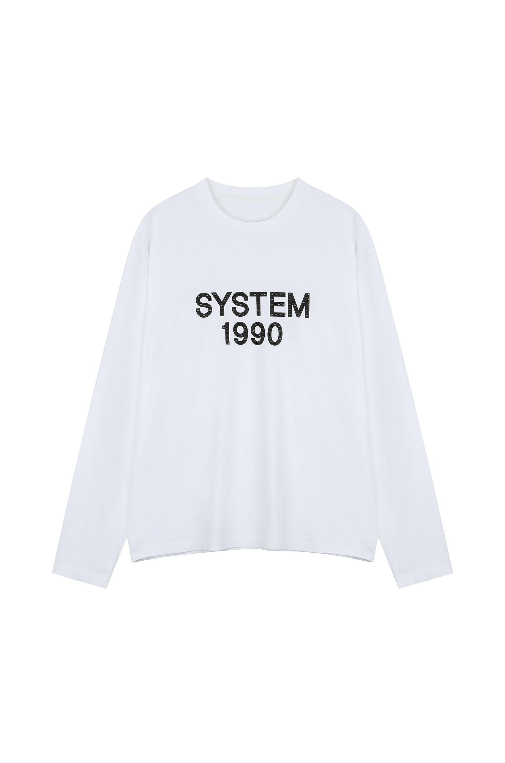Studs Logo Long Sleeved T-Shirt