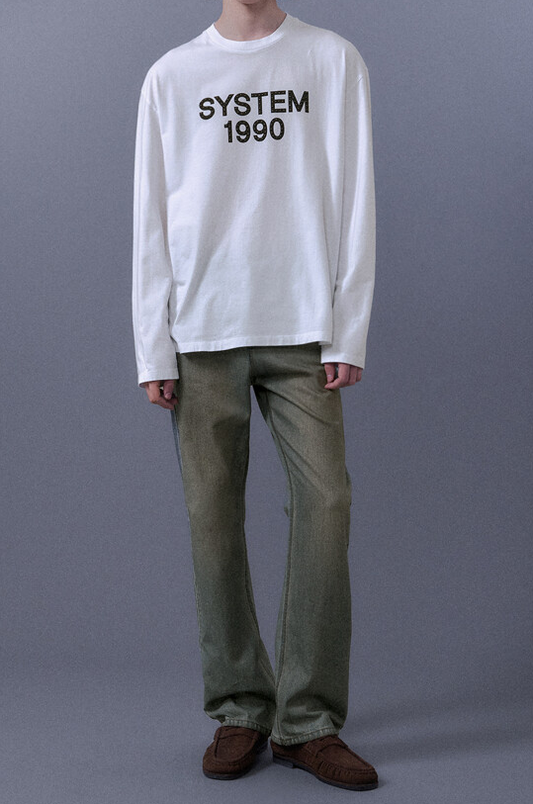Studs Logo Long Sleeved T-Shirt