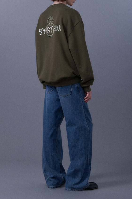 Door Handle Graphic Sweatshirt