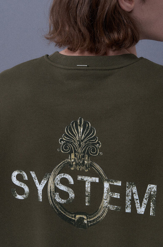 Door Handle Graphic Sweatshirt