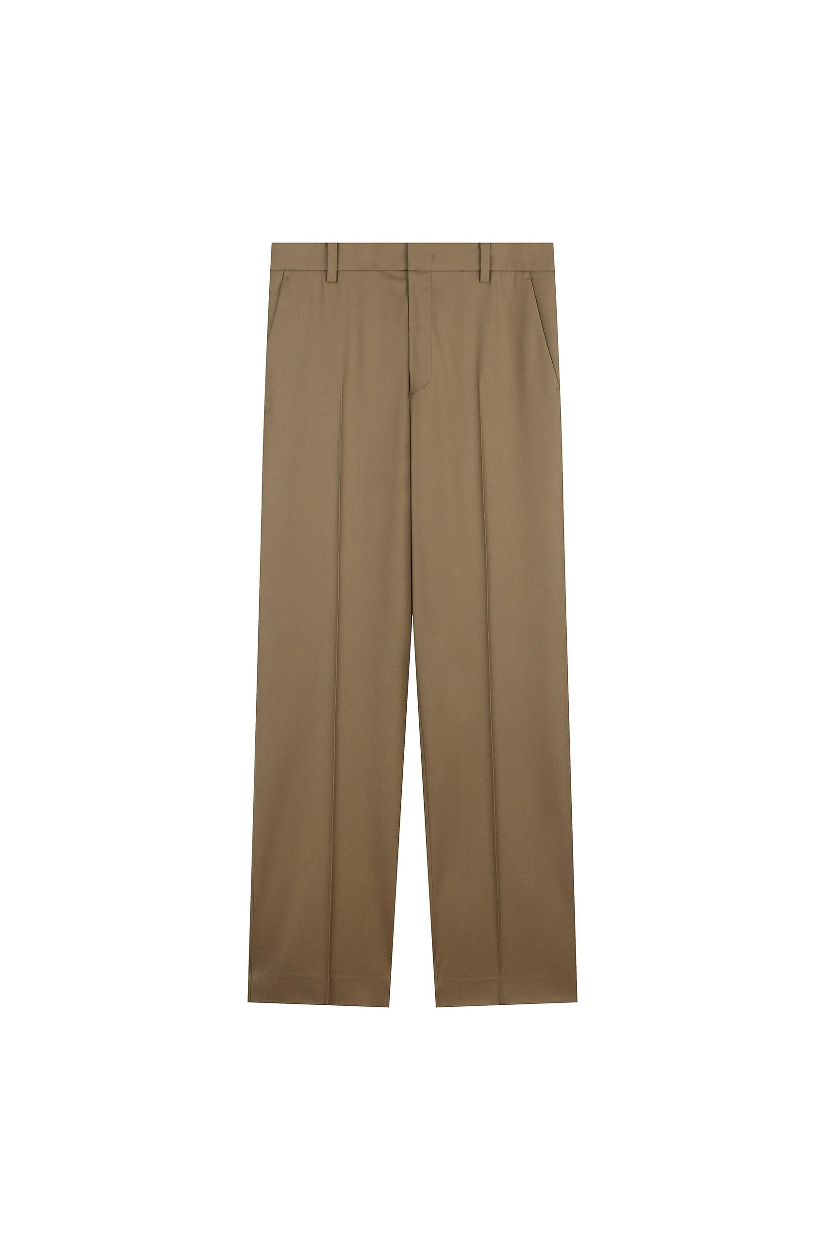 Slim Wool Pants