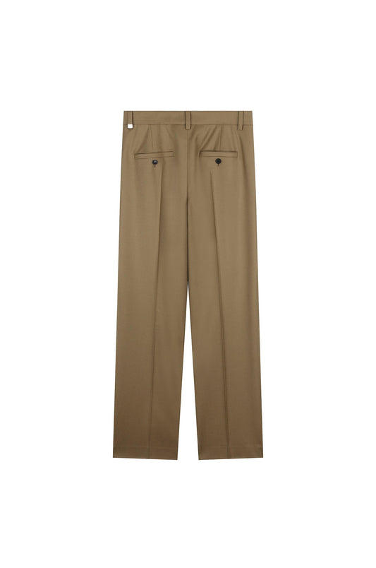 Slim Wool Pants