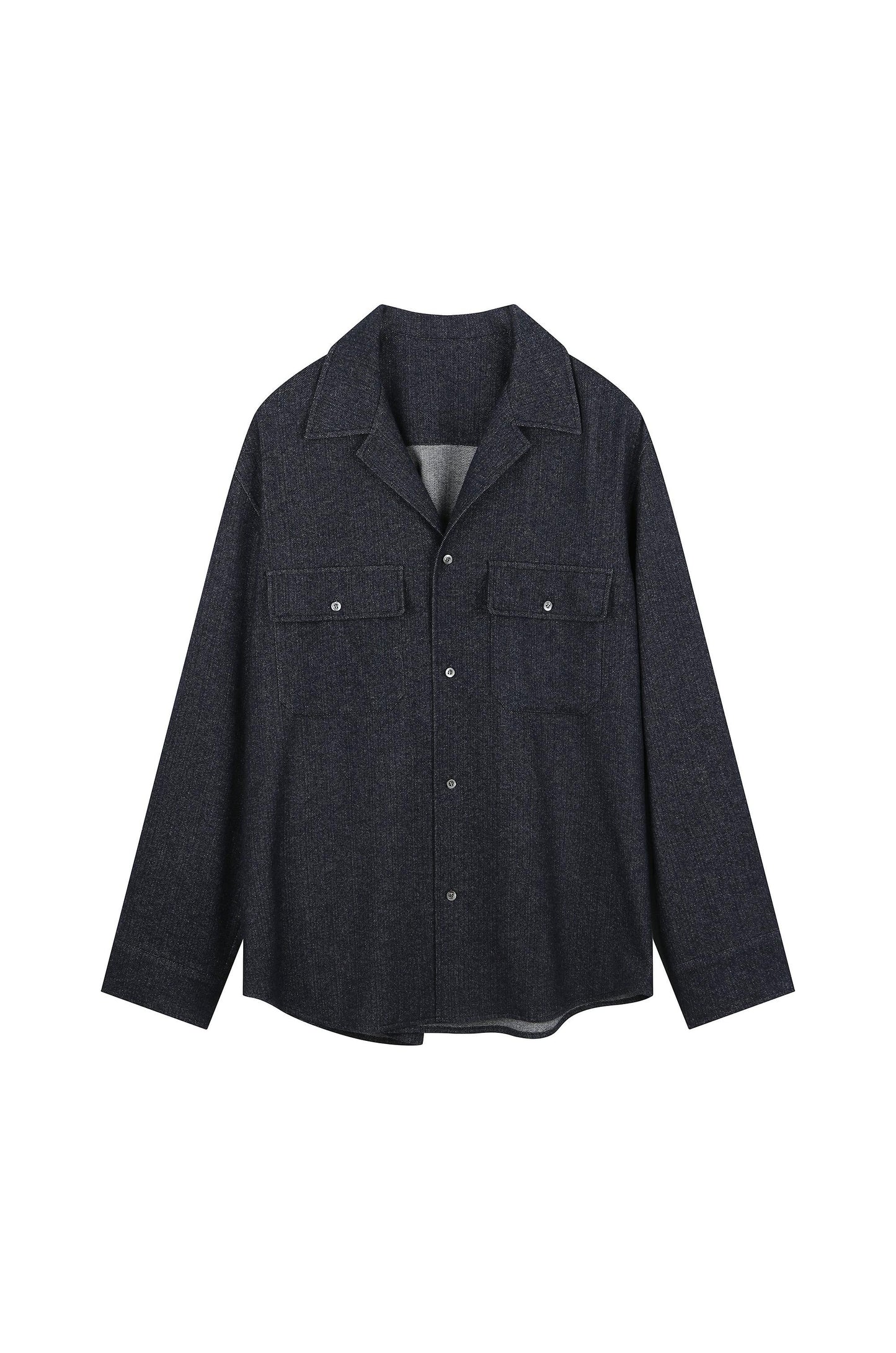 Denim Like Wool Shirt