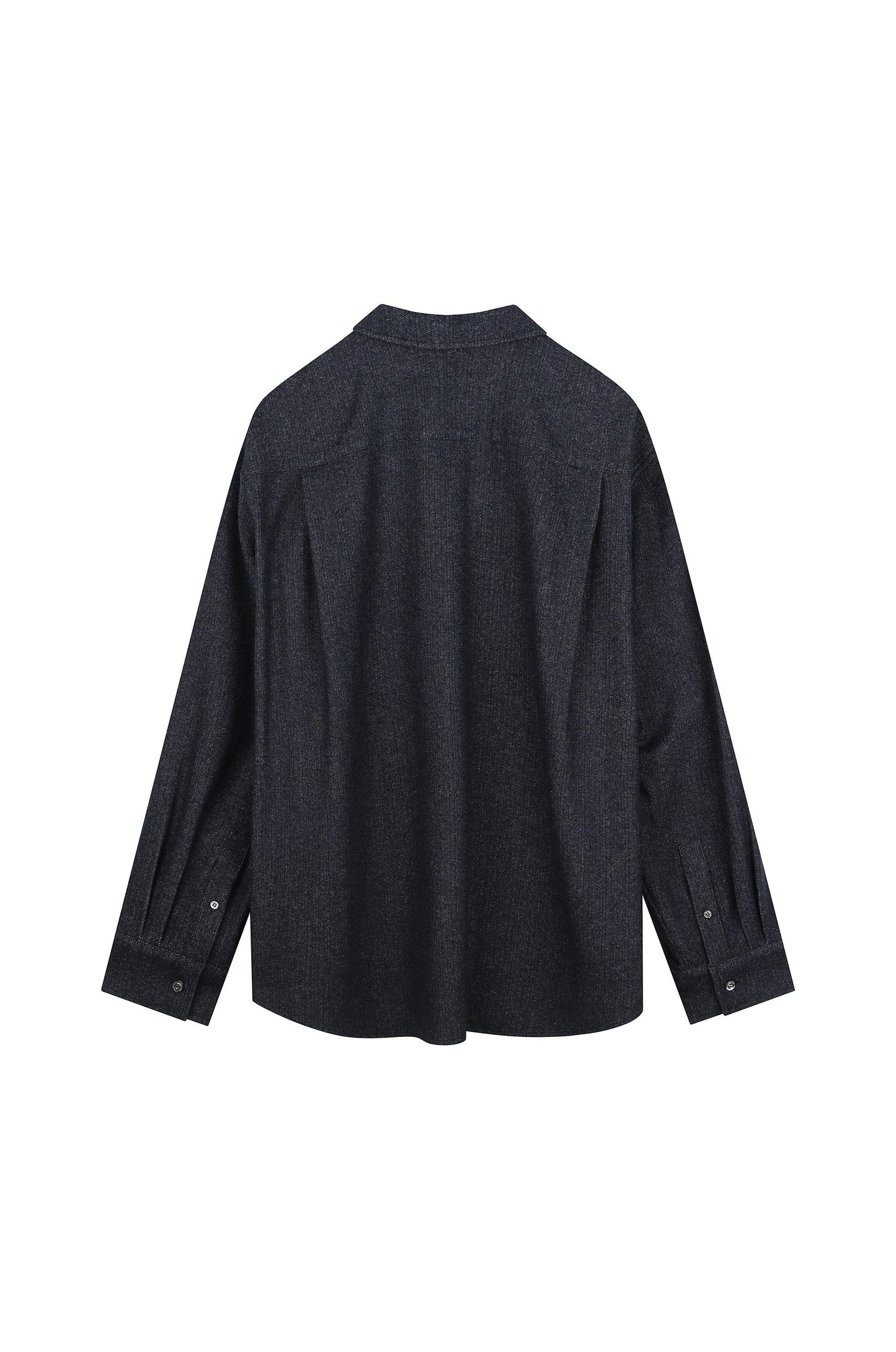 Denim Like Wool Shirt