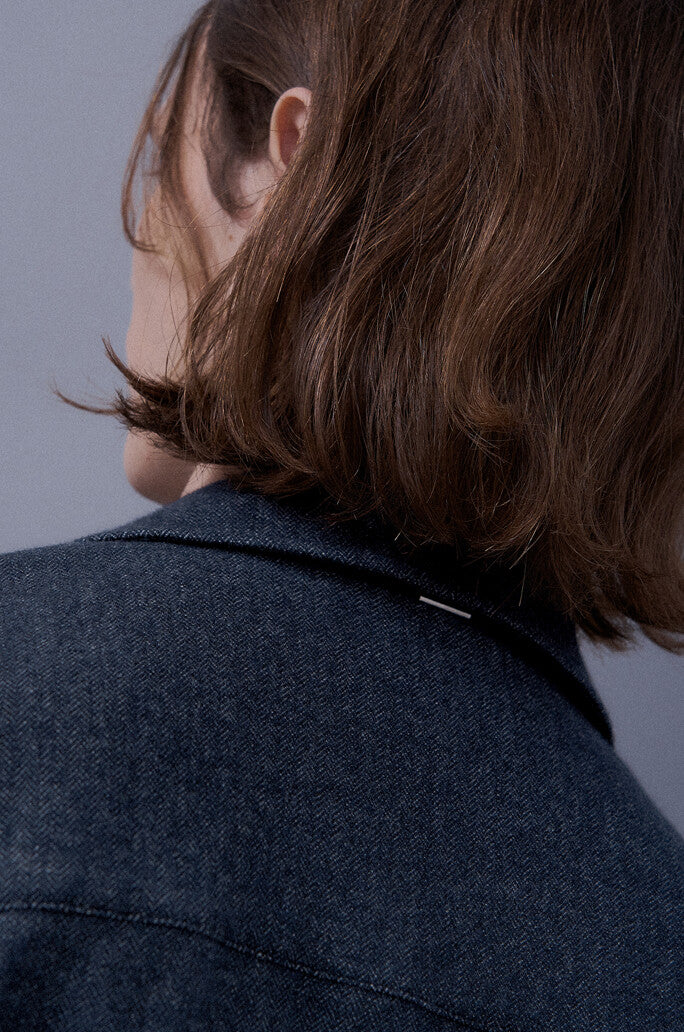 Denim Like Wool Shirt