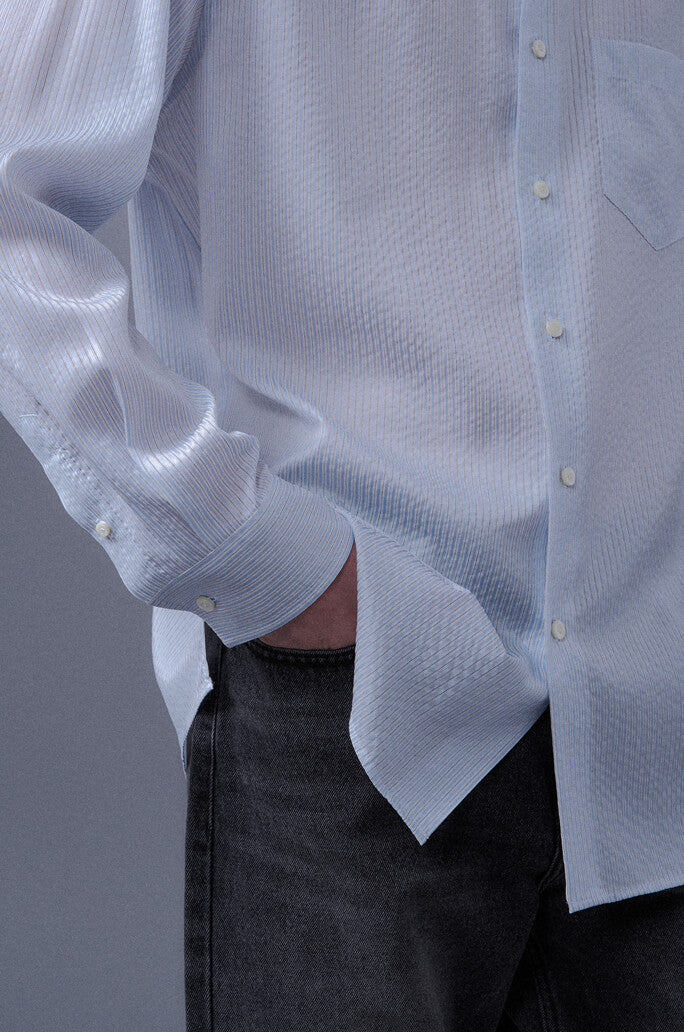 Stripe Cupro Shirt