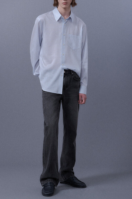 Stripe Cupro Shirt