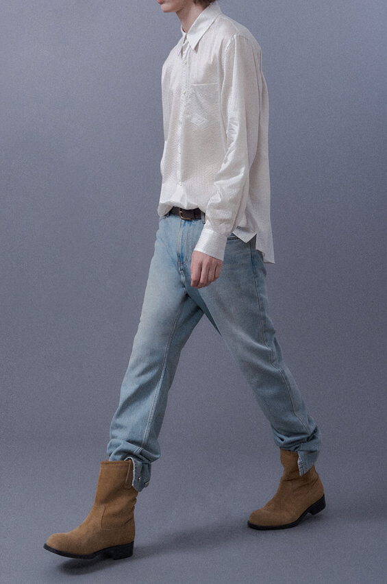 Stripe Cupro Shirt