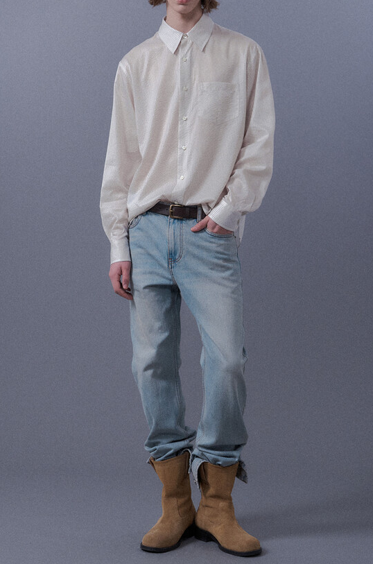 Stripe Cupro Shirt