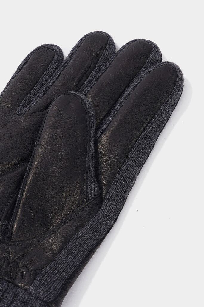 Cashmere Blend Lined Goat Leather Gloves