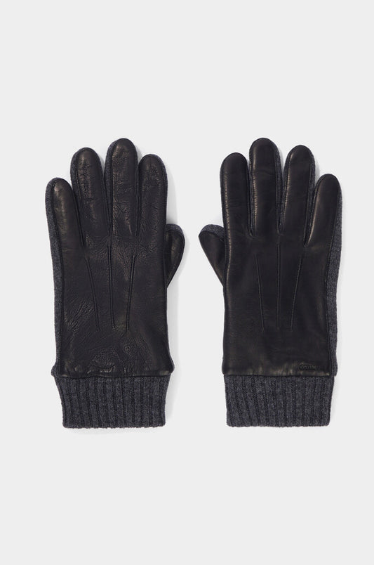 Cashmere Blend Lined Goat Leather Gloves