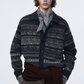 Pattern Knitted Cardigan