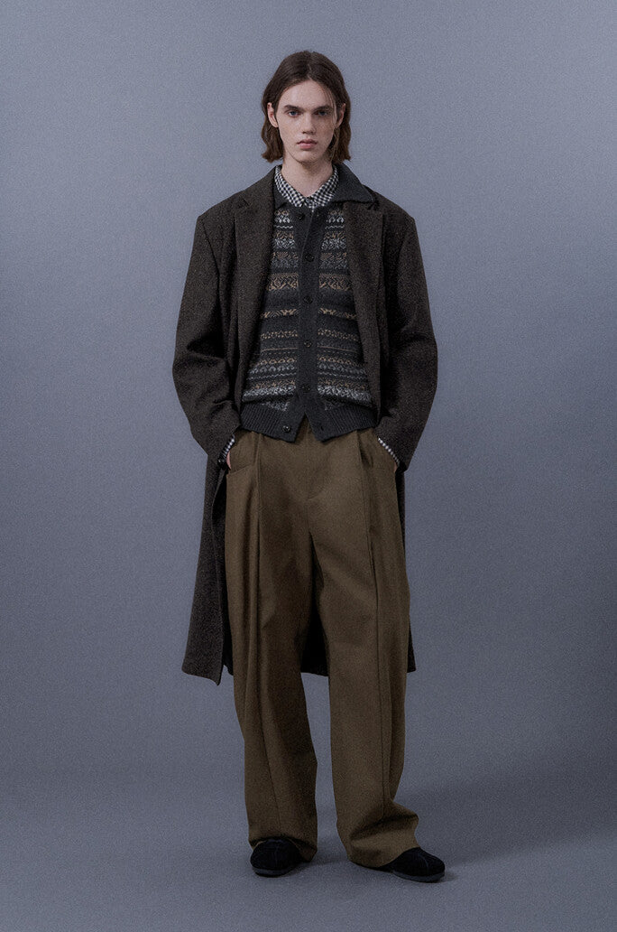 Pattern Knitted Cardigan