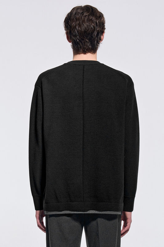 Basic Wool Knit Pullover
