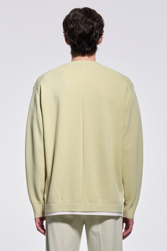 Basic Wool Knit Pullover