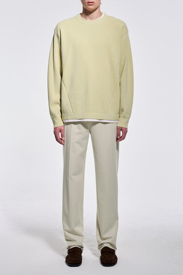 Basic Wool Knit Pullover