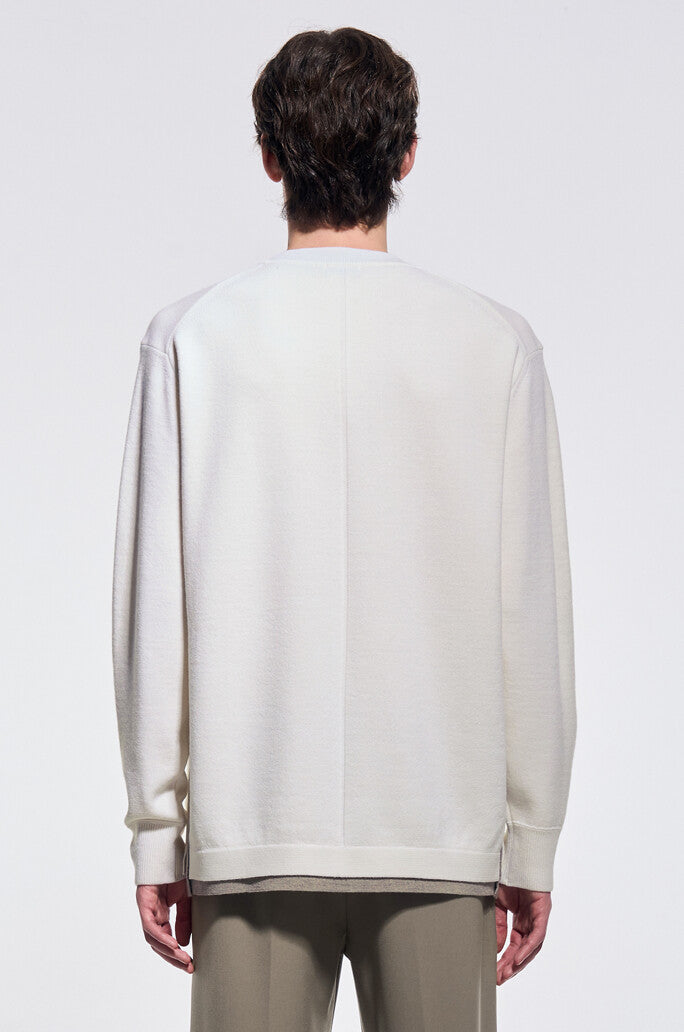 Basic Wool Knit Pullover
