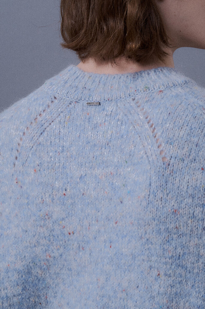 Mohiar Blend Knitted Top