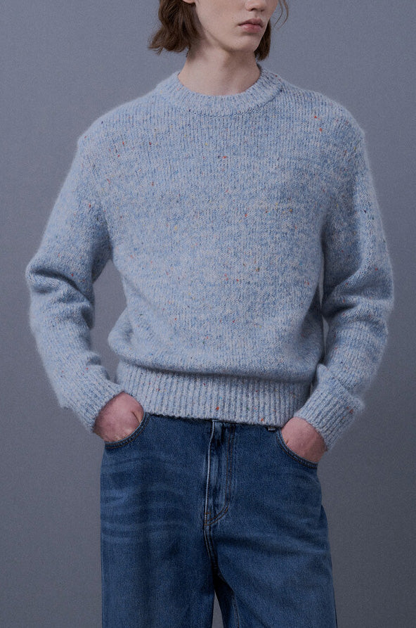 Mohiar Blend Knitted Top