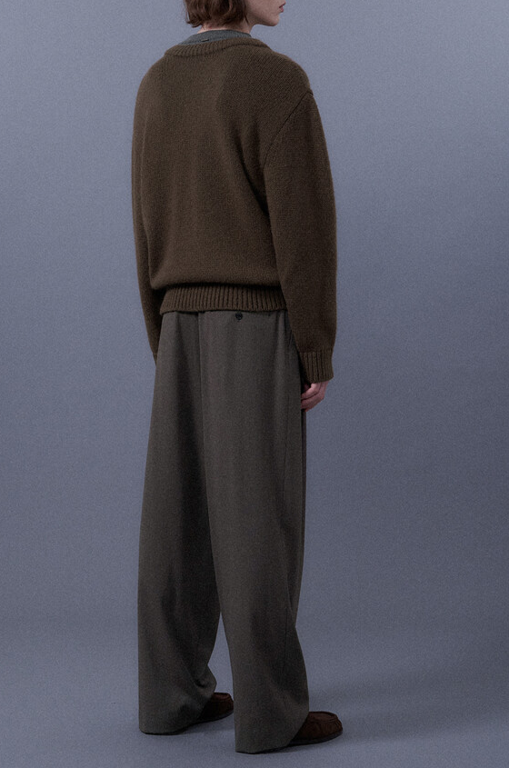 Double Neck Knitted Top