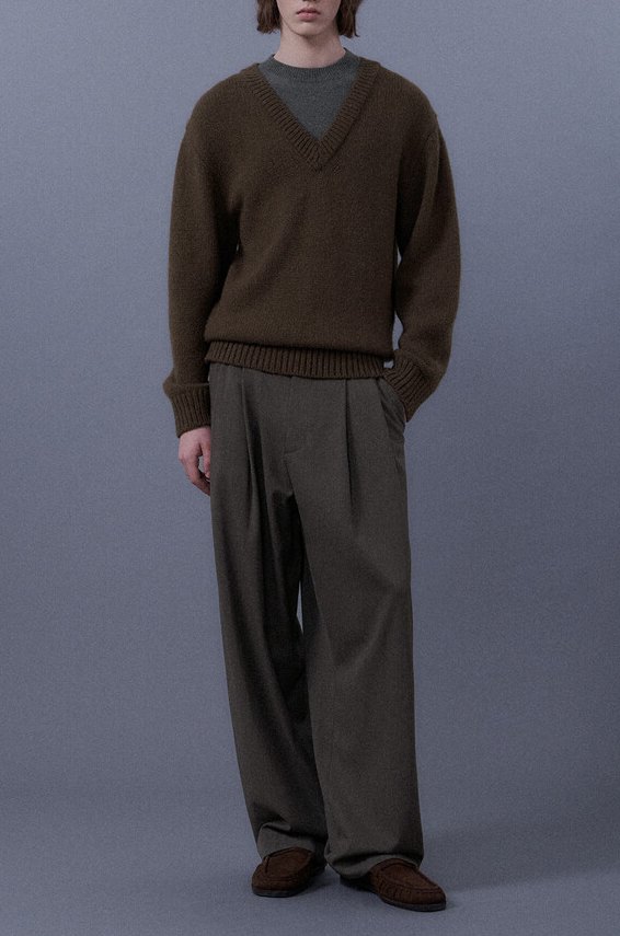 Double Neck Knitted Top