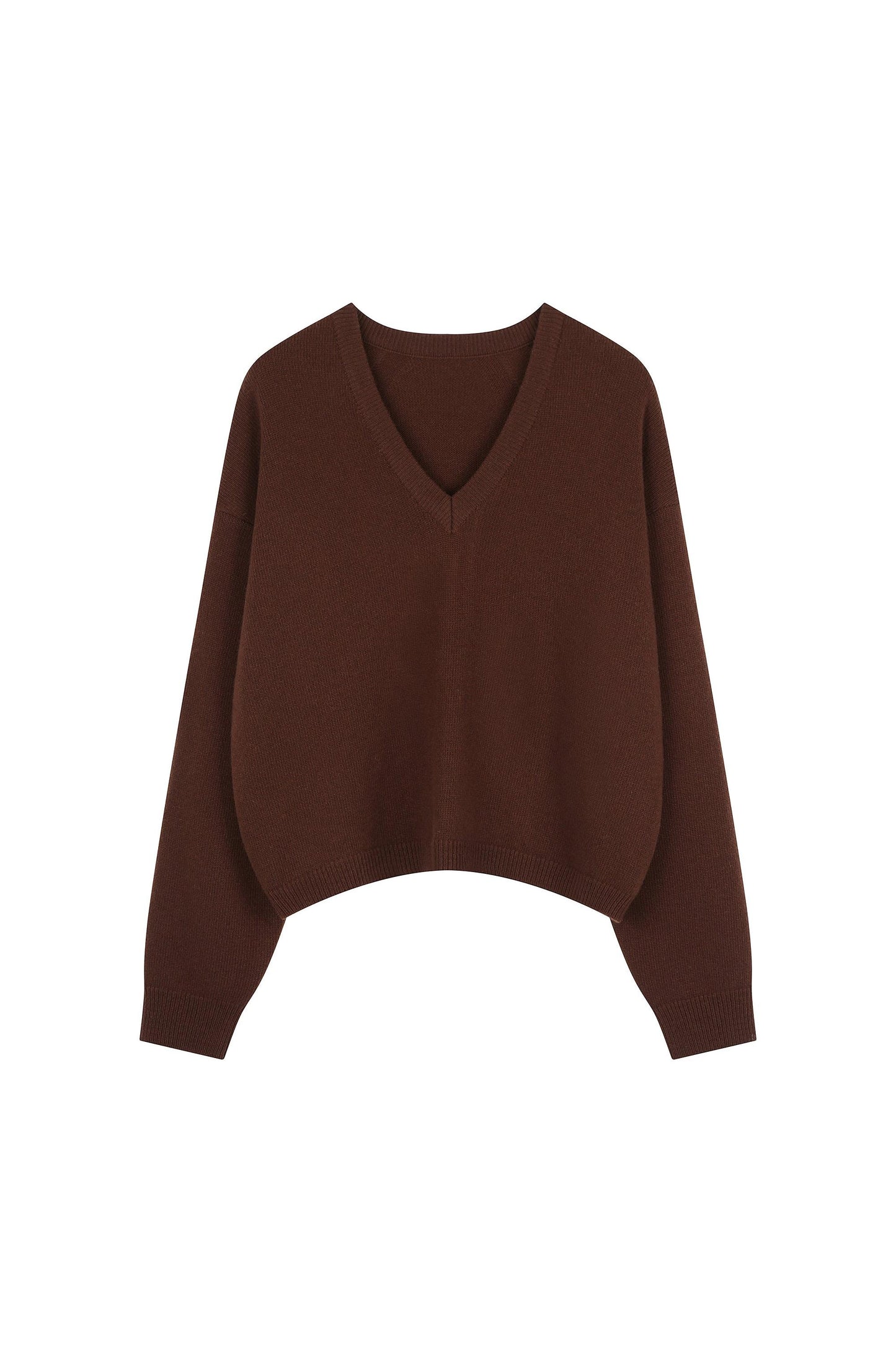 V Neck Knitted Top